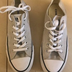 Light Grey Converse 9W/7M